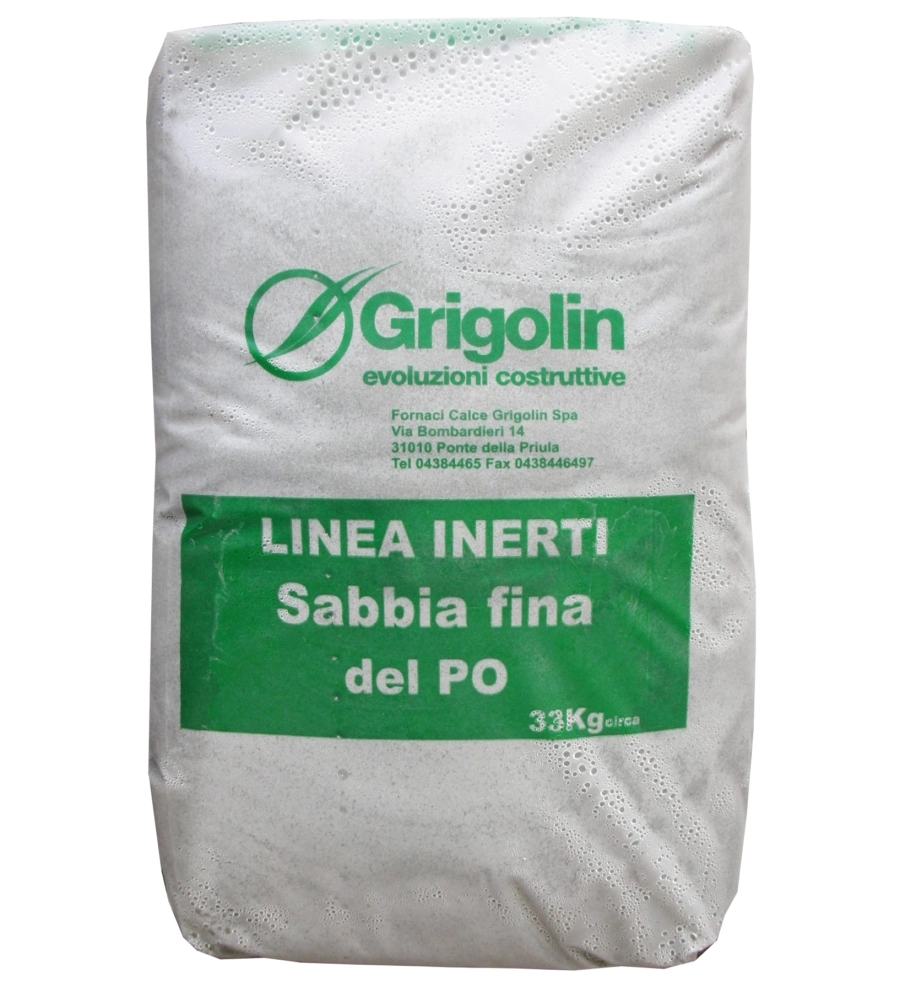 Sabbia fine - sacco da 33 kg.